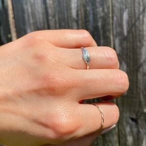 Sterling Silver Feather Ring🪶💍